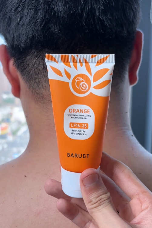You need this exfoliant to deeply cleanse your skin#orange #whitening #gel #orangeenzimeexfoliante #tiktokshop #fyp 