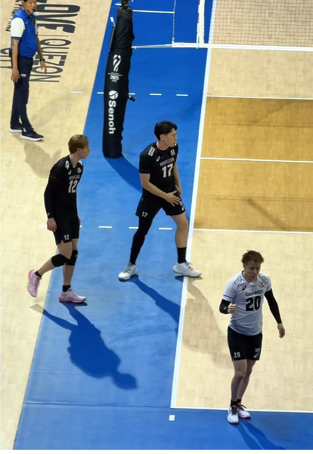 Ran Takahashi off the block 😤 #MWCH2025 #WorldChampionship2025 #Japan #Turkiye 