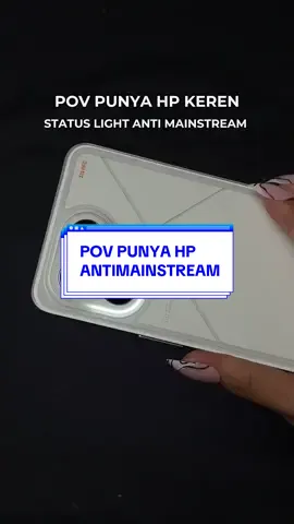 POV: main game jadi makin hype dengan status light kece di TECNO POVA 7 Ultra 😎✨  #POVA7Ultra #HPGaming #StatusLight