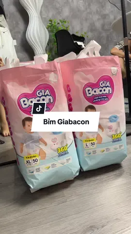 Bỉm Giabacon mềm mỏng thấm hút tốt rất phù hợp cho các mẹ bỉm #mevabe #bimchobe #bimchobeyeu #bimchongtran #viral  @Mẹ Xoài Review 🥭 
