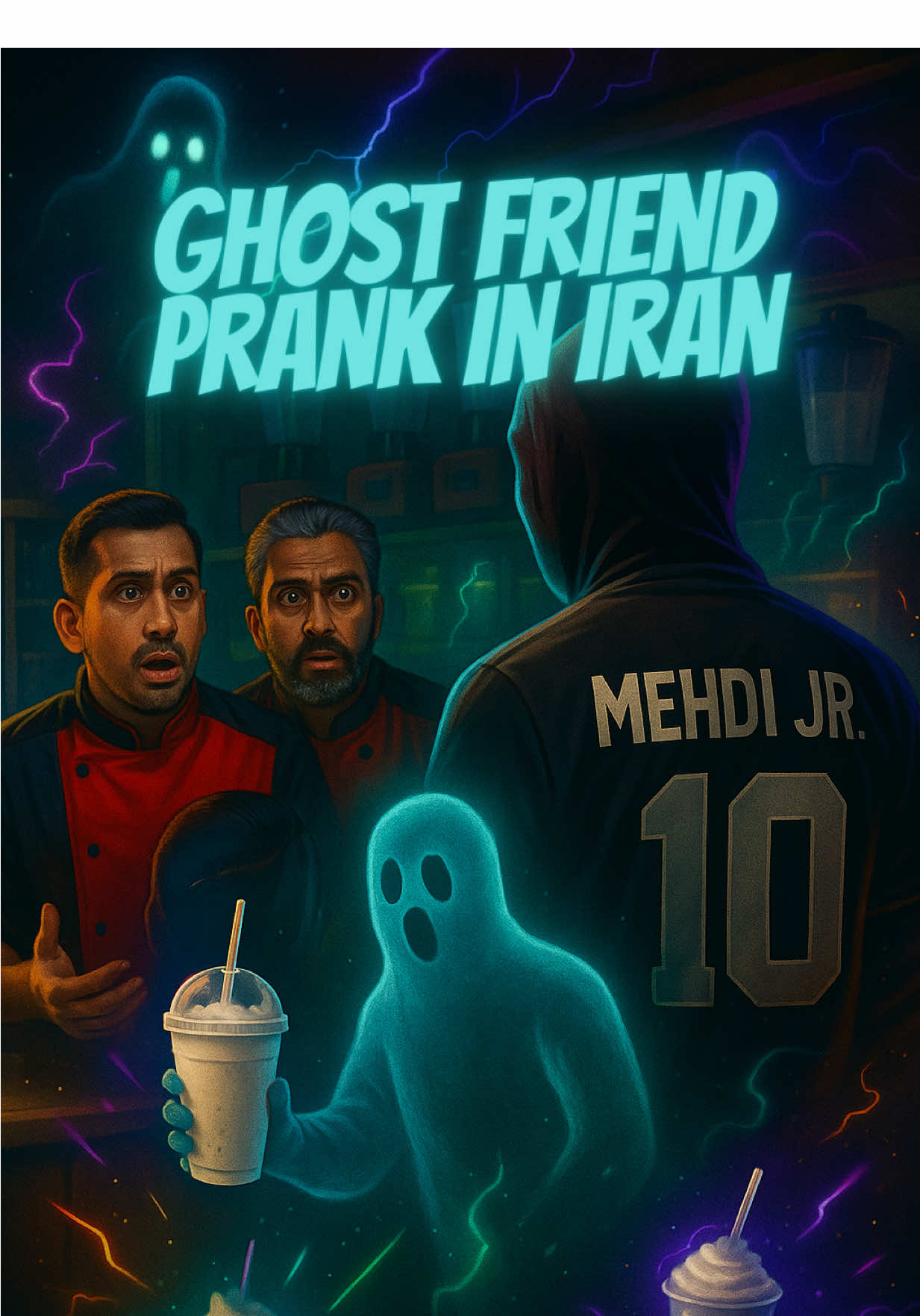 But seriously, who drank from the milkshake ?? 😐 #fyp #دوربین_مخفی #اکسپلور #طنز #iran 