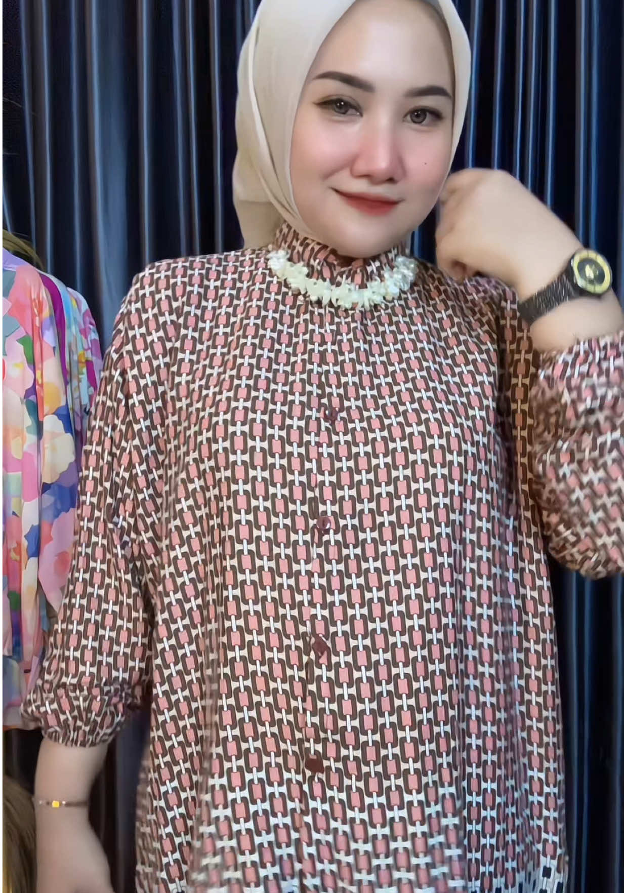 Motif CILO 🩷 #promoseruweekend #kemejald130 #kemejawanita 