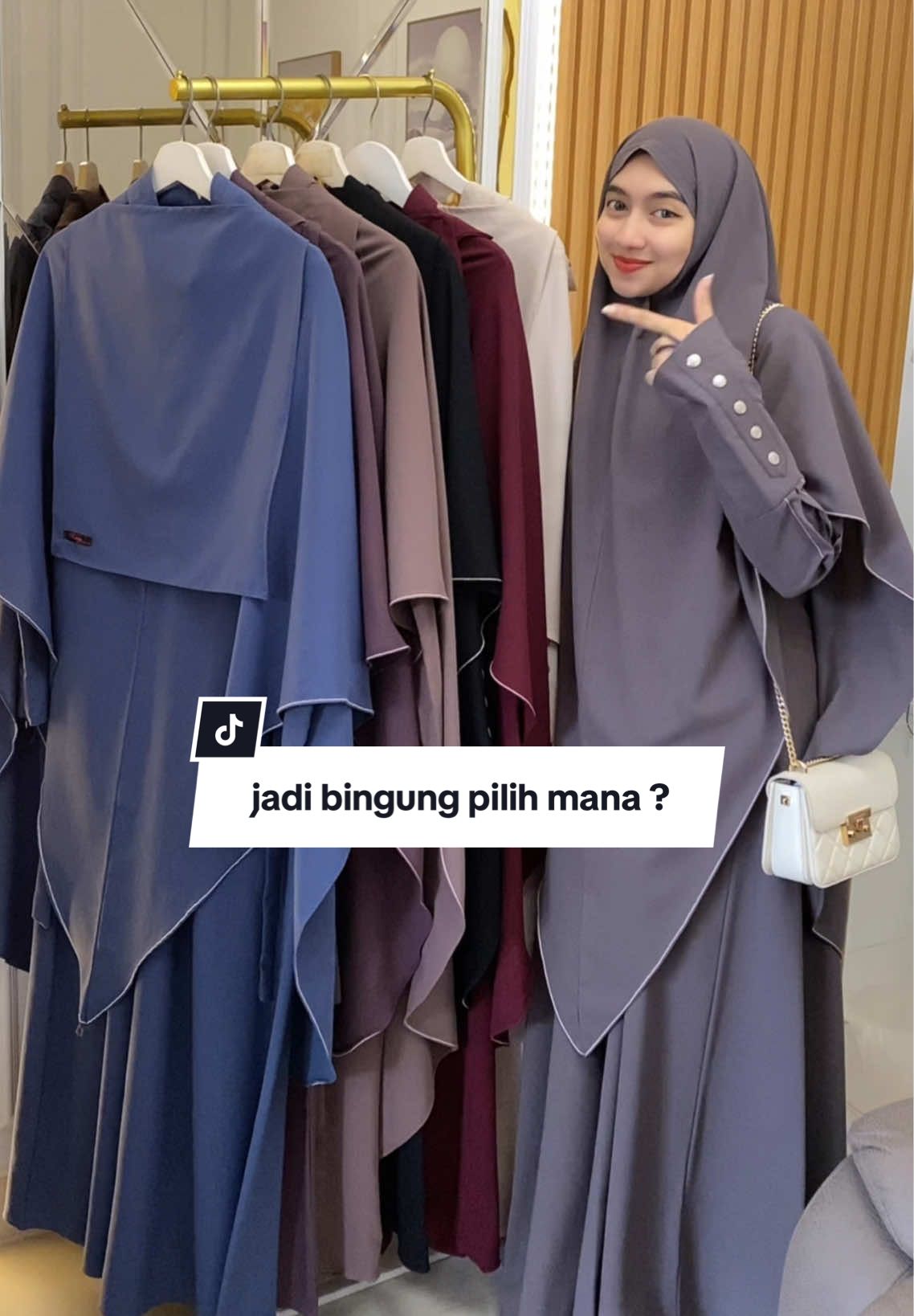 Gamis set paling lariss , stok ready terbatas ya kak 🥰 #fypシ゚ #gamissyari #fypage #gamissyari 