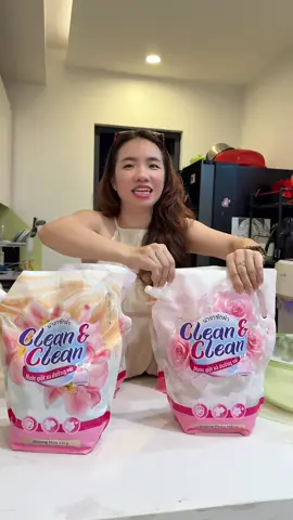 [Mua 2T nhận 6L] Nước giặt hương nước hoa Clean & Clean #huyenhomhinh365 #xuhuong #nuocgiathuongnuochoa 