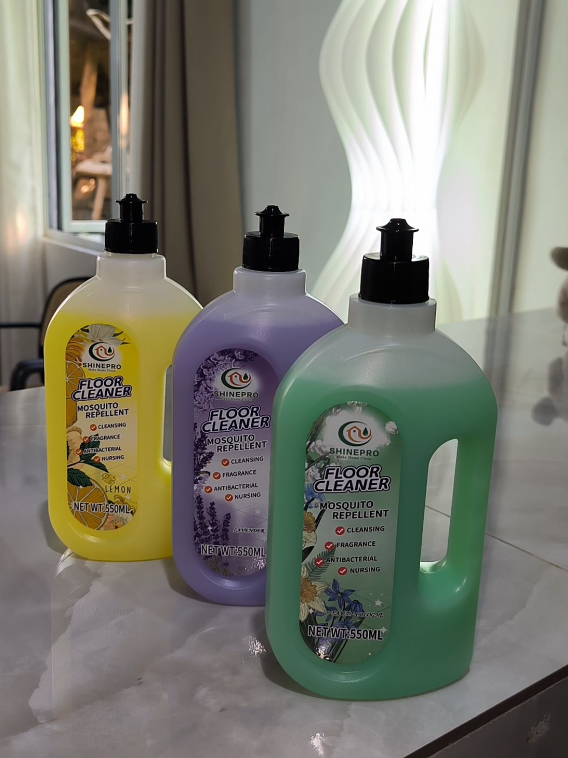 Shine pro Floor Cleaner Buy 1 Get 2 for wais mom 😉 With five benefits  1. Clean 2. Shine 3. Fragrance  4. Mosquito Repellent  5. Antibacterial  #shinepro  #floorcleaner  #homecleaning  #mosquitorepellent  #floorcleaning 