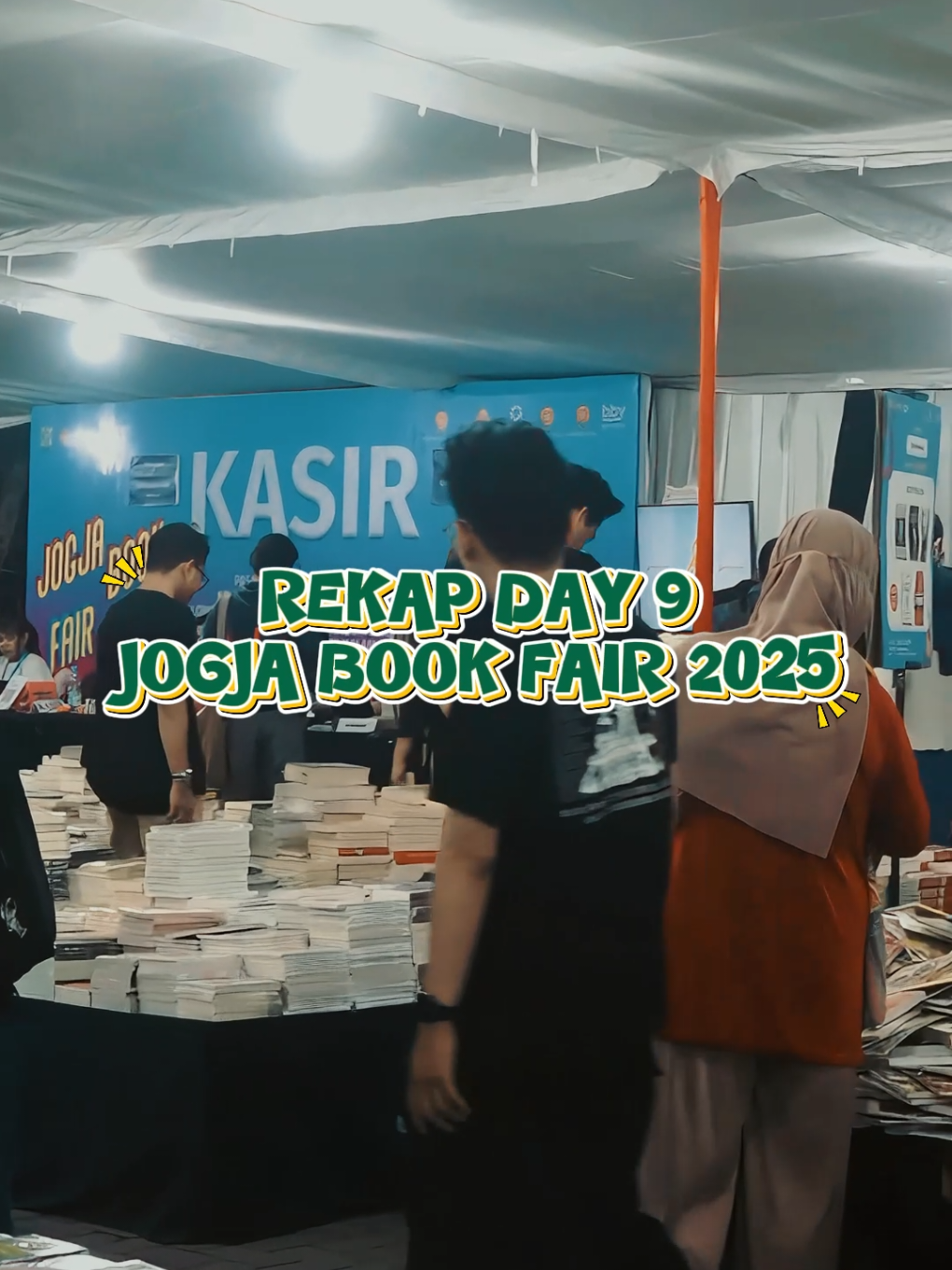 📚✨ Day 9 Jogja Book Fair 2025 ✨📚 Hari ke-9 JBF diisi beragam acara seru dari pagi sampai malam! 🌟 🔹 Talkshow Literasi Digital Inklusif 🔹 Launching Buku Ideologi Media & Globalisasi Tiongkok 🔹 Launching Iklan Layanan Masyarakat/Film Diskominfo 🔹 Nyore Filsafat bareng Dr. Fahrudin Faiz 🔹 Musik Senja bersama Tholow Veloce 🔹 Malam Suara bersama Salim Firdaus & Nabila Ningtyas 🔹 Sastra & Iluminasi Aksara Jawa 🔹 Workshop Pembuatan Kertas Dluwung bareng Febriesa Gempar Dari obrolan serius, musik syahdu, sampai praktik kreatif, semuanya lengkap di hari ke-9 ini 🎶📖✨ #jogjabookfair2025 #jogja #promoseruweekend #PestaBukuJogja #bukumurah 
