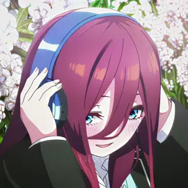 Miku❤️ . . For my quality, export and publishing settings, you can find everything on my ko-fi . I also remind you to join my discord server for flowframes of my videos (link in bio)❤️ . . #アニメ #mikunakano #thequintessentialquintuplets #anime