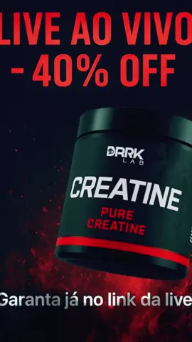 Creatina Pura Monohidratada 300g - Dark Lab