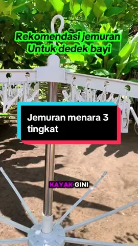 Rekomendasi jemuran untuk dedek bayi menara 3 susun #jemuranminimalis #jemuranmenara #jemuranmenara #jemuranmurah 