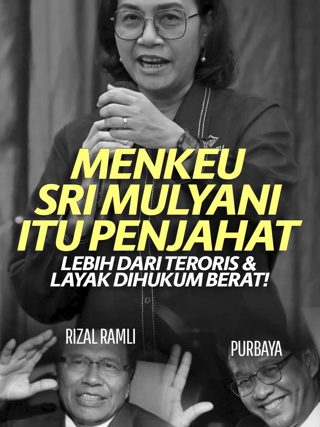 Terbukti Sri Mulyani itu Penjahat #srimulyani #purbaya #purbayayudhisadewa #rizalramli #menkeu #menterikeuangan #jokowi #prabowo