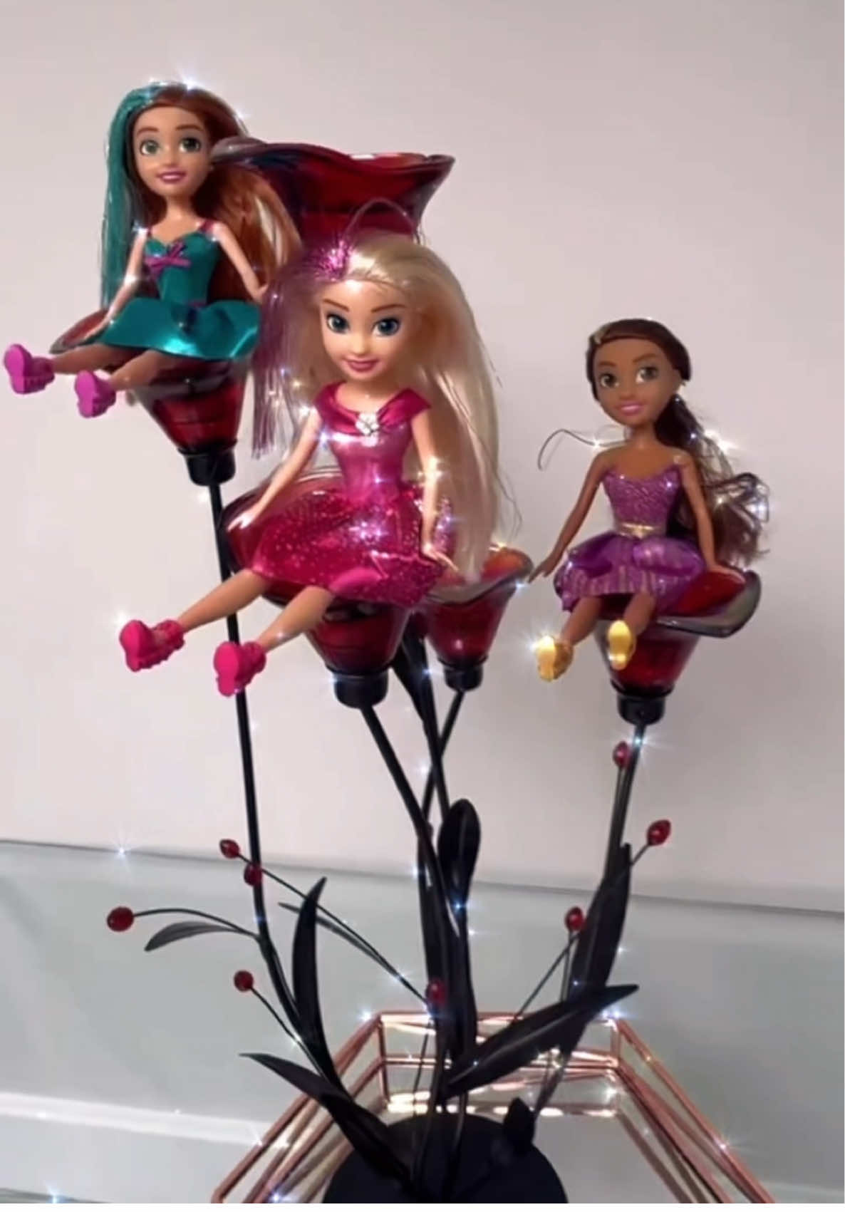 Barbie doll collection #dollcollection#barbie #flowers#fairy 