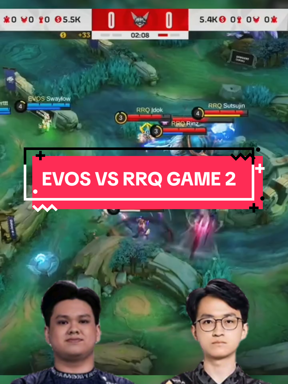 EVOS VS RRQ GAME 1 I DERBY CALACIC I  evos is back❌ sutsujin is back ✅ #rrq #evos  #MLBBNEXT2025 #SeasonsEndGiveaway 