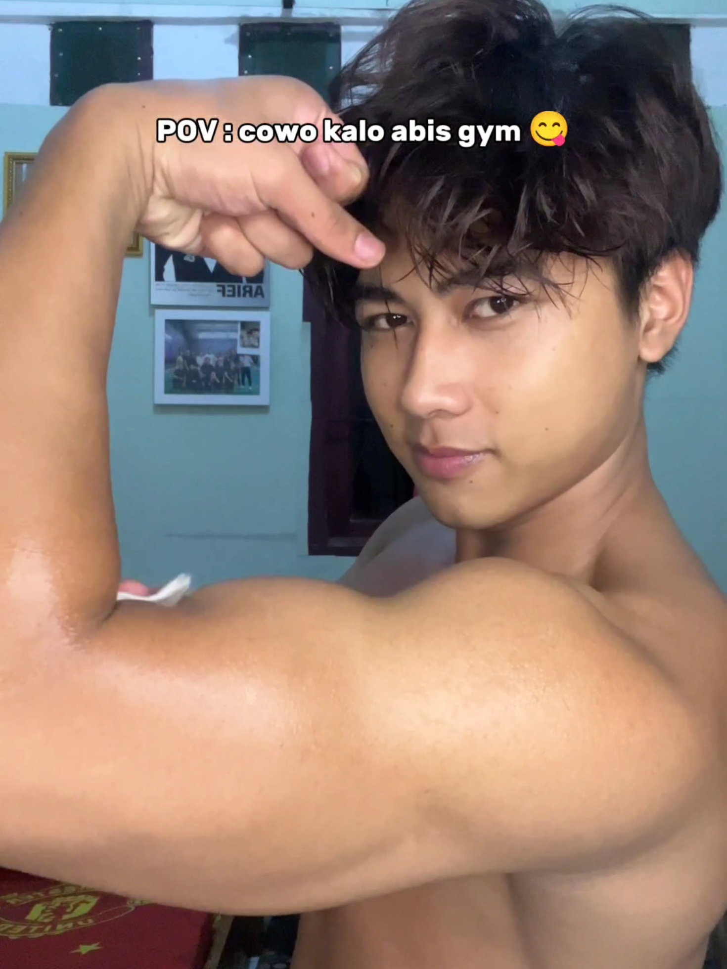 bersih bersih #GymTok #gymmotivation #gymrat #workoutmotivation #workout 