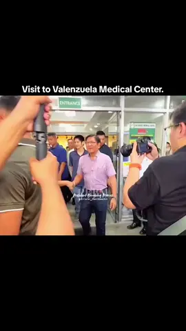 CTTO: Celebrating his 68th birthday, President Ferdinand R. Marcos Jr., together with First Lady Louise Araneta Marcos and presidential son Joseph Simon Marcos, visits the Valenzuela Medical Center (VMC) to observe the successful implementation of the Zero Balance Billing policy in Karuhatan, Valenzuela City. #pbbm #bongbongmarcos #presidentbongbongmarcos #tiktok #fyppppppppppppppppppppppp 
