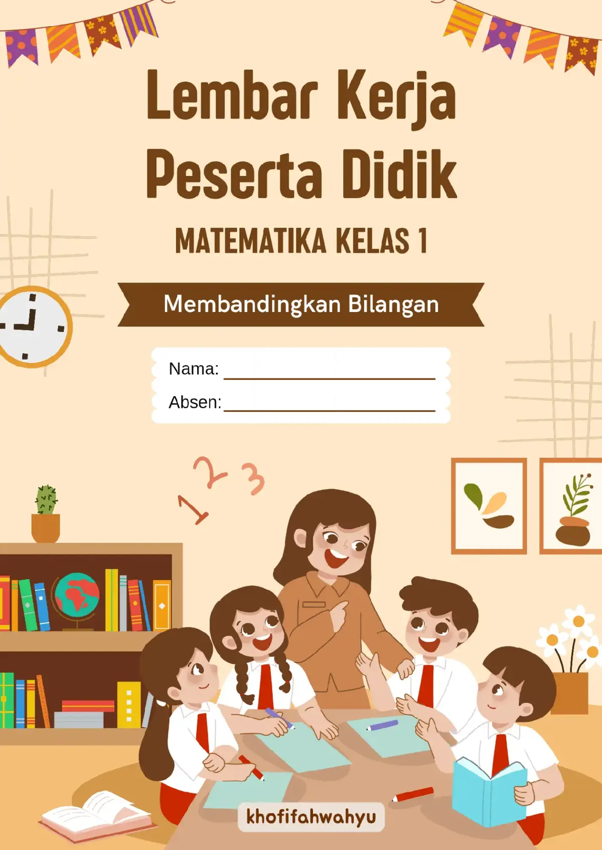 Yukk belajar membandingkan bilangan dengan mudah dan menarik dengan LKPD ini! komen 