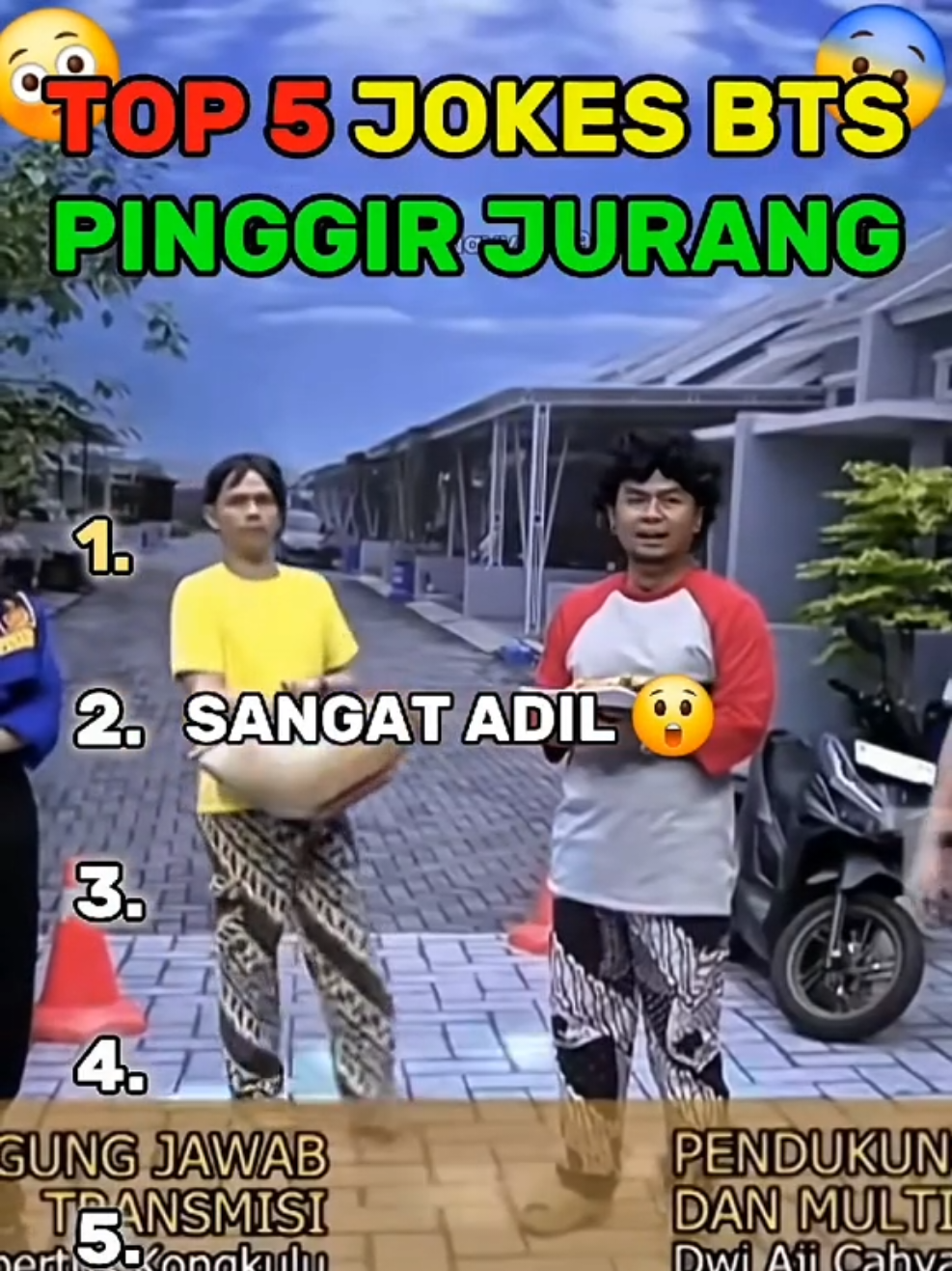 TOP 5 JOKES PINGGIR JURANG BTS #lucu #btstrans7 #pinggirjurang #berandatiktok  #trending 