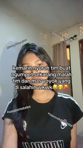 kalian tu bermuka dua banget ya kemarin nyuruh tim ngumpet sekarang tim yang di salahin padahal asli nya tim tu lagi ngonten tau gasih wkwk kocak banget dah #fypppppppppppppppppppppp #gwsmlovers👹 #masyoyok #fyppppppppppppppppppppppp #gwsmoriginalstore 