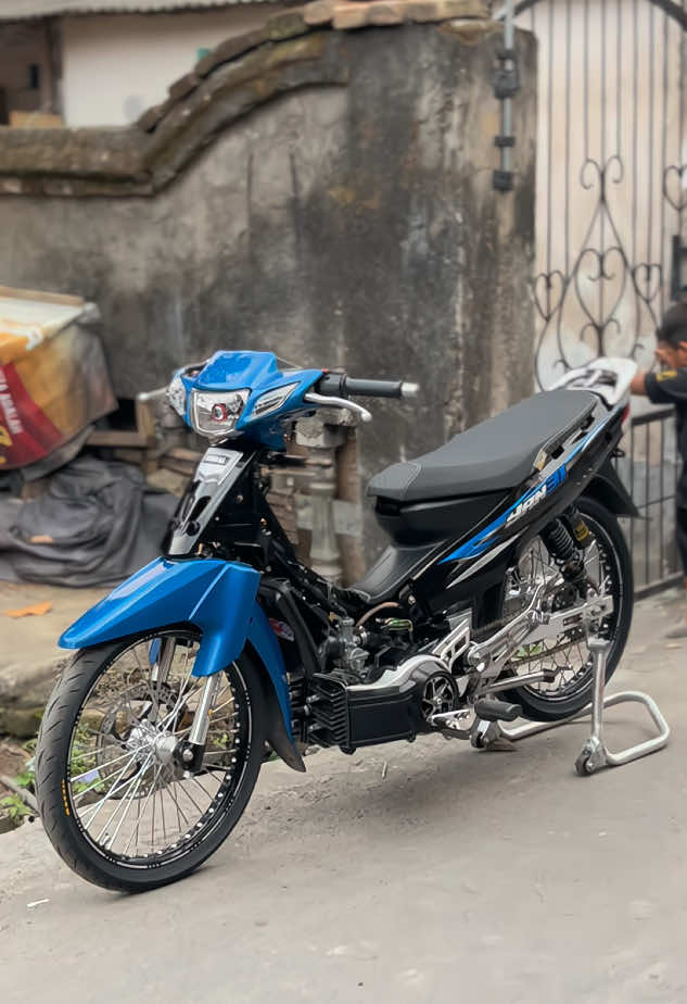 💙🖤😍 #fizr #2tak #fizrindonesia #agstyle #fizr_2stroke 