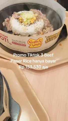 Makan Paper Lunch pake TikTok dapat harga spesial