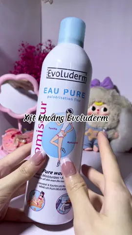 Xịt khoáng quốc dân , rẻ mà chất lượng lắm #xitkhoangevoluderm #xitkhoang #xuhuong #viral #lamdep 