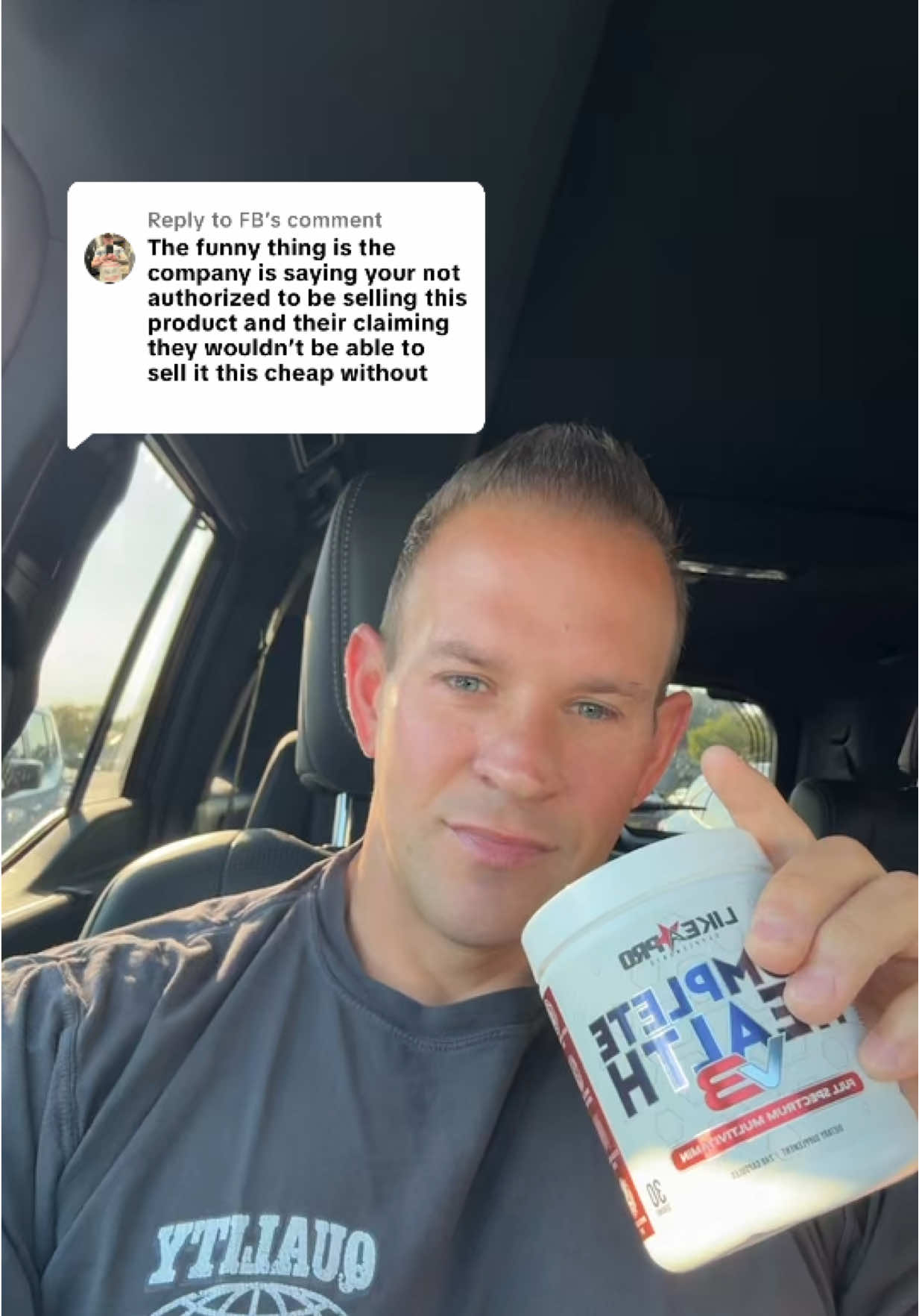 Replying to @FB #likeaprosupplements #fyp #tiktok #supplements #bodybuilding @Darth Romero 