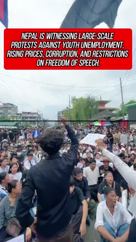 #nepal #genzprotest #socialmediaban #corruption #youthprotest
