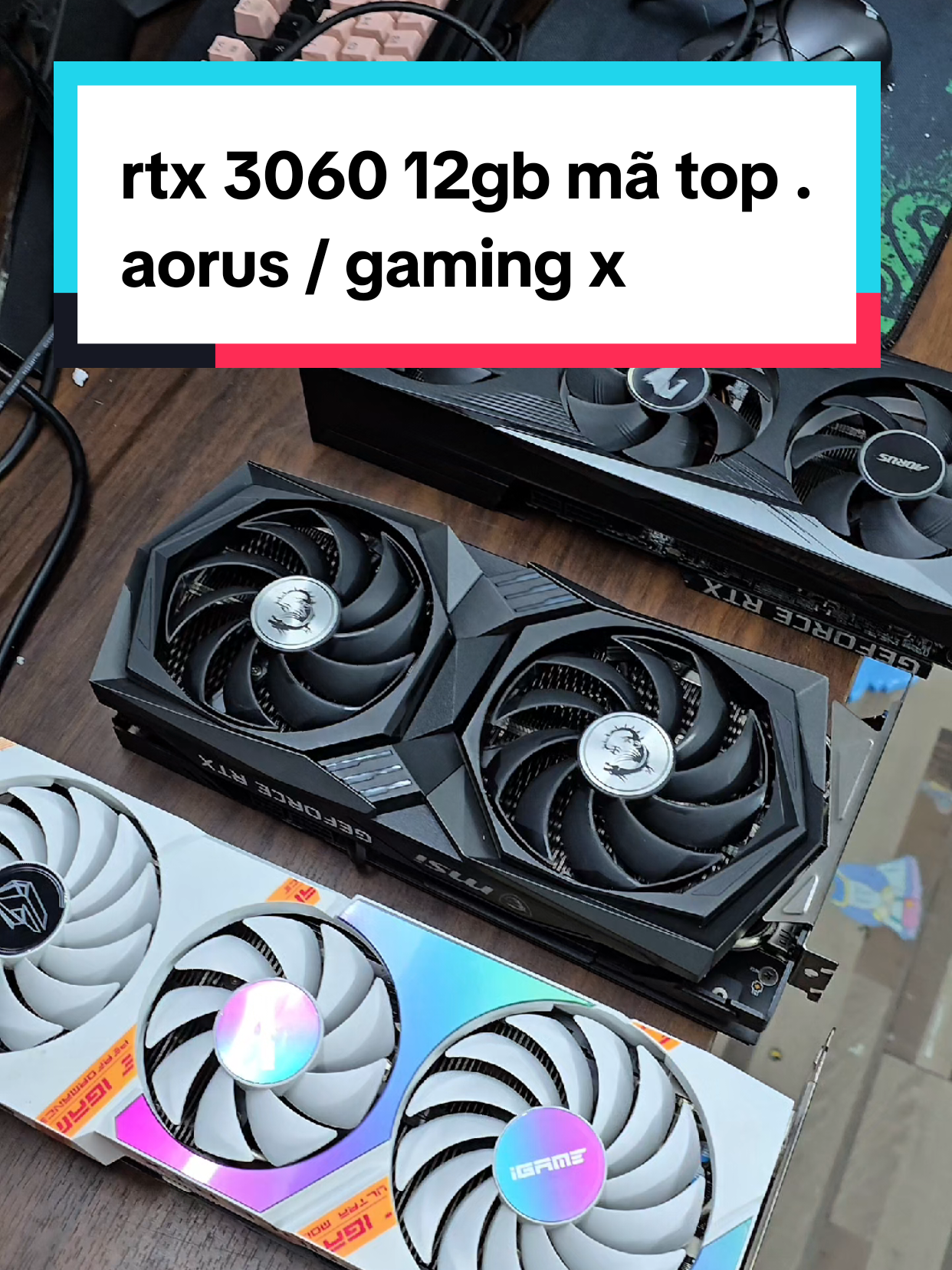 nhiều rtx 3060 12gb siêu đẹp về phục vụ anh em #nguyenanhpc #maytinhnguyenanh #vgagiare #306012gb #3060aorus 