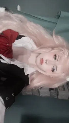 i have to listen to this song every time i get into junko cosplay  #junkoenoshima #danganronpa #danganronpacosplay #junkoenoshimacosplay #cosplay 