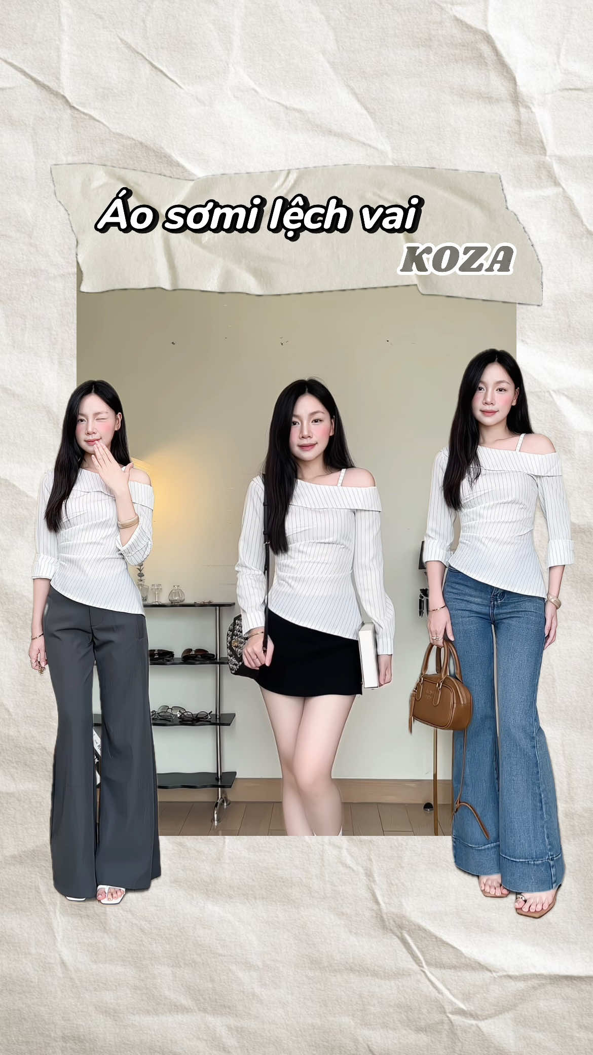 Mùa thu đến rồi mấy bà mua áo mới đi học đi làm chưa nè 🍂#aosomi #phoidoxinh #thoitrangnu #aokieunu #xh 