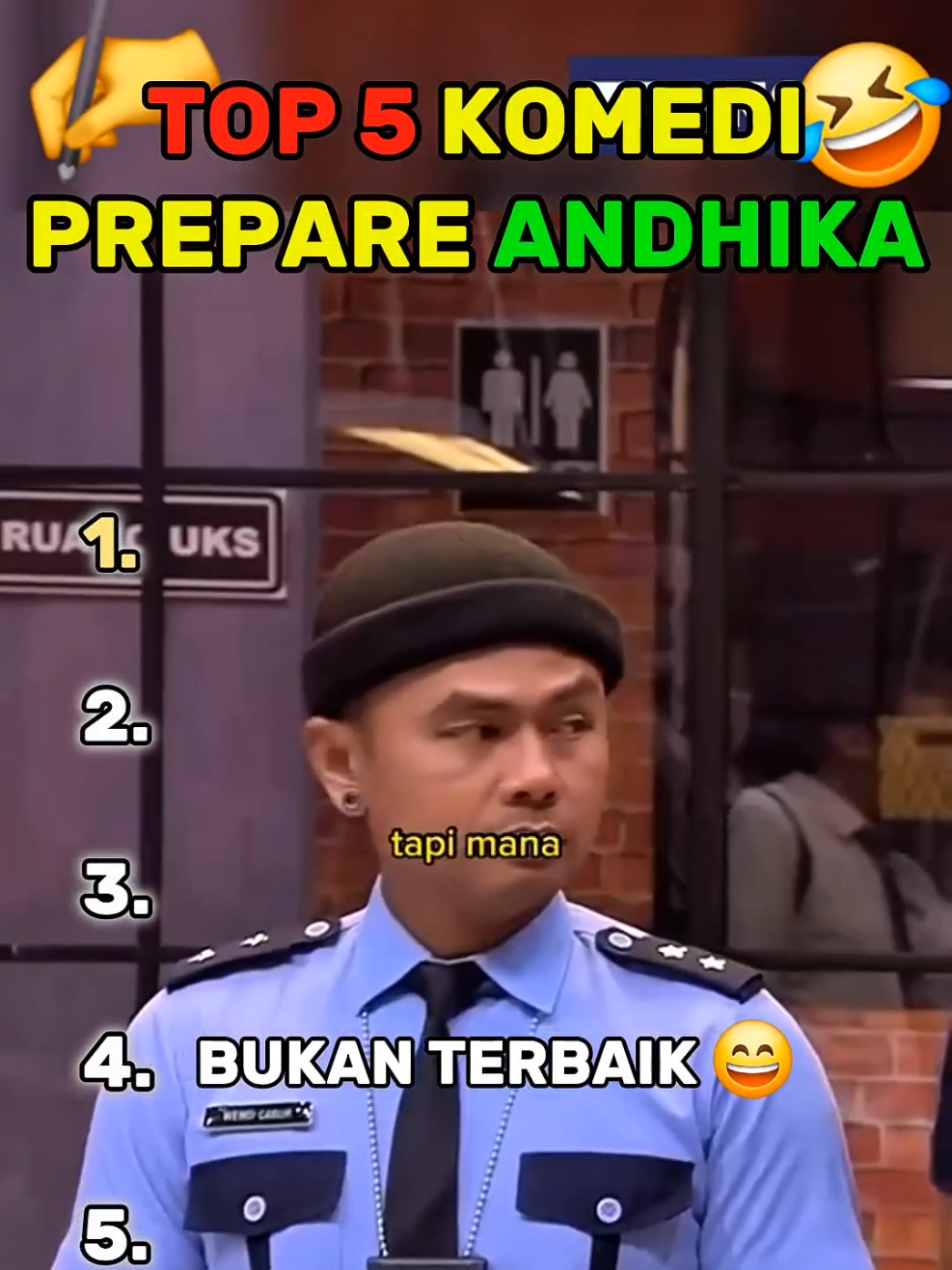 TOP 5 KOMEDI PREPARE ANDHIKA #TRENDING  #laporpaktrans7 #laporpak #andhikapratama #FYP 