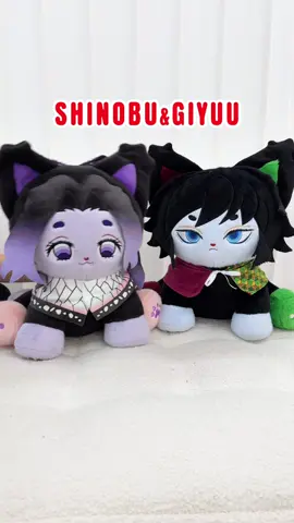 Shinobu &Giyuu #shinobu  #giyuutomioka #kny #anime #plushshop 