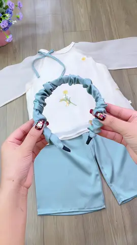 Set cho bé gái xinh #thoitrangtreem #quanaotreem #dankids #mevabe #bophapphucchobe 