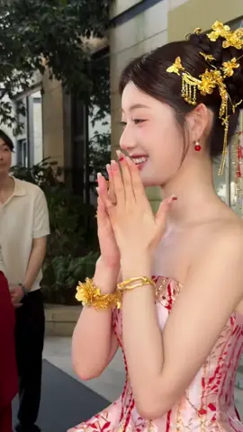 💓#chinese #beautiful #wedding #makeup #fyp 