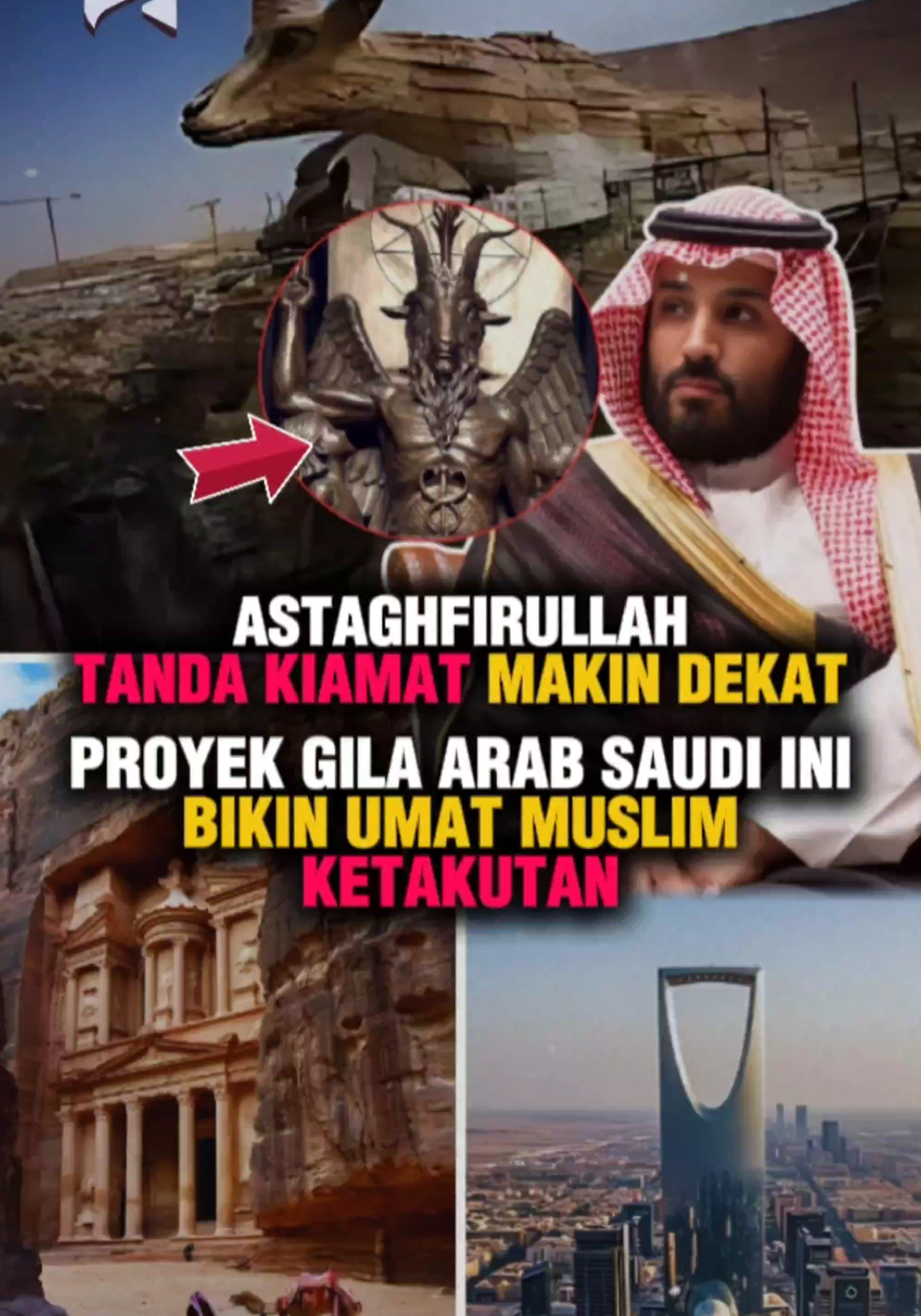 😱 Astaghfirullah‼️ Proyek Gila Arab Saudi Bikin Umat Muslim Ketakutan‼️ Tanda Kiamat Semakin Dekat?!