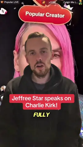 Jeffree Star speaks on Charlie Kirk! #jeffreestar #charliekirk #shooting #opinion #facts 
