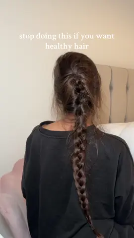 Stop doing this if you want healthy hair @L'Oréal Paris UK @L’Oréal Professionnel molecular hair oil #silkyhair #shinyhair #longhair #hairgoals #haircareroutine 
