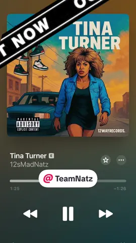 Out Now TINA TURNER @Team Natz 🔥🔥🔥🔥 available on all music platforms #newmusic #outnow #fyp #tinaturner #support 