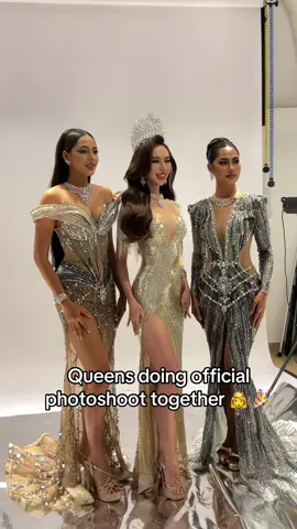 Queens doing official photoshoot together🎉💖 