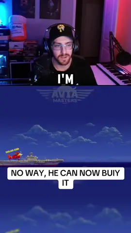 NO WAY, HE CAN NOW BUIY IT #streamer #kick #pilot #plane 