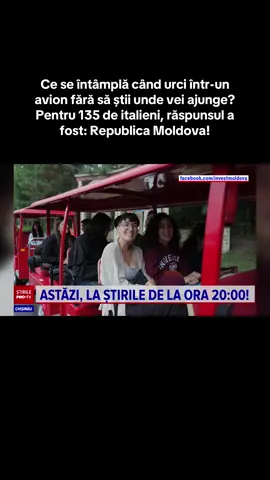 Atrași într-o aventură secretă de o companie aeriană low-cost, vizitatorii au aterizat la Chișinău fără să știe ce îi așteaptă. Degustări de vinuri, masterclass-uri de plăcinte, apusuri la Orheiul Vechi și o doză zdravănă de ospitalitate moldovenească – toate într-un tur care promite să le inimile. Mai multe, aflați astăzi, la știrile de la ora 20:00.
