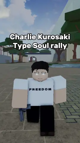Charlie Kurosaki on new quincy bow laws #typesoul #roblox #charliekirk #bleach #fyp 