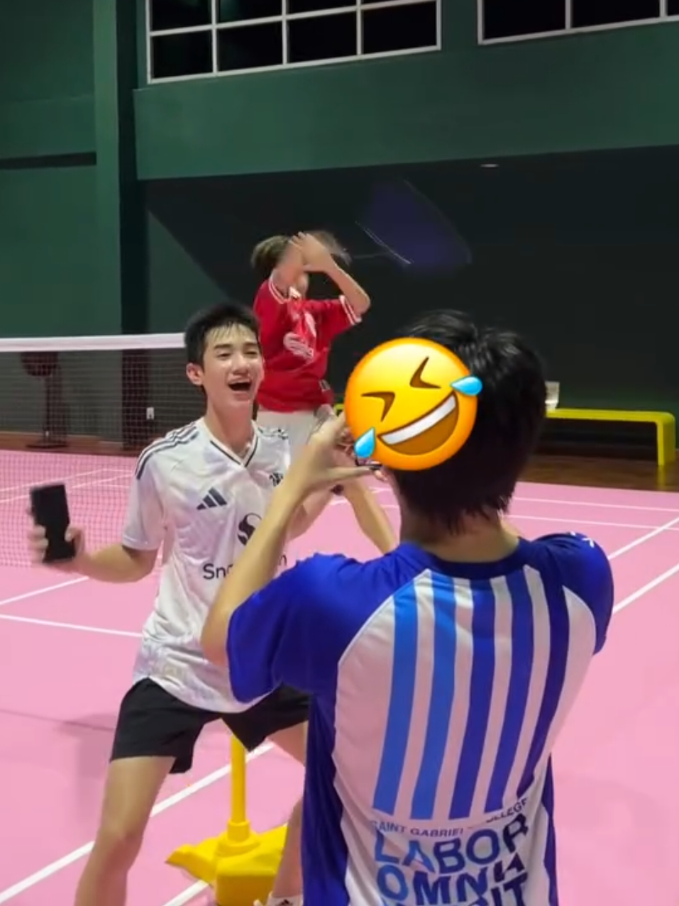 ลูกลิง ดื้อมาก🤣 @meepooh.winn @เก็นที่แก้มแดงๆ @___progresss___  #meepoohwinn #ProgressPassawish #fybシ 
