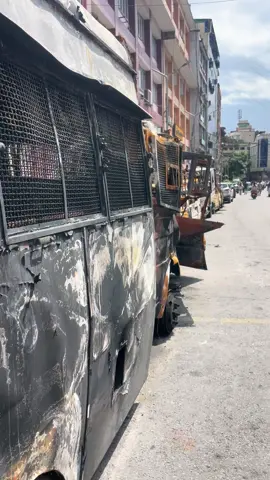 Protest aftermath #nepal #kathmandu #nepalprotest #creatorsearchinsights #vehicleparts 