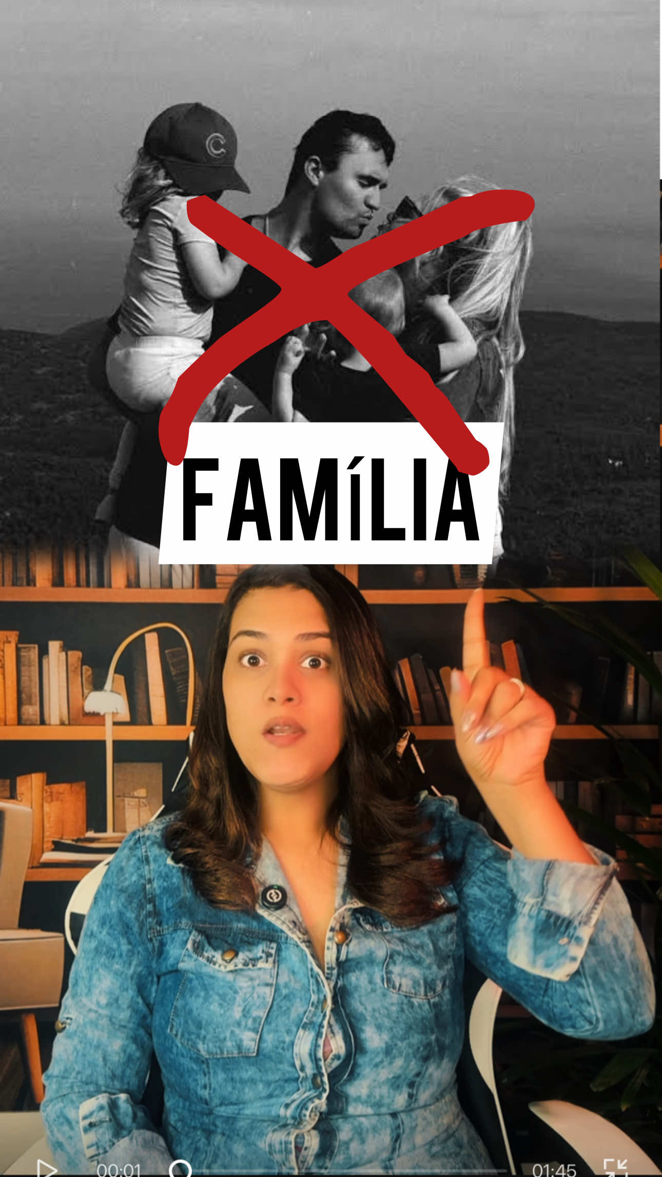 Por que a Esquerda: Querem destruir a família? milly lacombe falando de família milly lacombe falando mal da família Uma declaração feita pela jornalista Milly Lacombe em um podcast publicado no início de agosto viralizou nos últimos dias por conta de diversos ataques que ela realizou ao conceito de “família tradicional”.  Em um dos momentos, a comunicadora afirmou que a família conservadora seria “a base do fascismo”. . Em sua participação no podcast Louva a Deusa, Lacombe ainda fez outras críticas ao conceito de família, dizendo que ela seria “um núcleo produtor de neurose”. . . . . #direita #familia #patria #Deus #react 