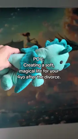 POV: Creating a soft, magical life for your 4yo after the divorce. #divorcedmom #divorcetok #divorced 