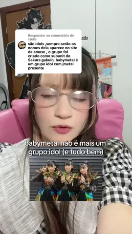 Respondendo a @stella vamos falar um pouco sobre grupos de vocal e dança. eles existem e são uma indústria diferente da de idols! e sim, é normal grupos mudarem assim! #idol #idols #joop #babymetal 