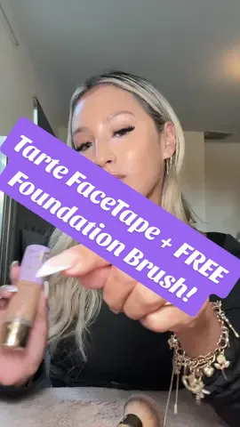 💗✨Tarte FaceTape foundation + FREE BRUSH! Shade 37N! #tartefacetape #tarte #tartefacetapefoundationbrushdeal #tartefoundation #tartecosmetics  Posted on 09/13/2025 | Prices & promos were accurate at time of posting but may change.