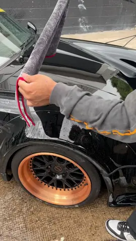 Just one swipe is all it takes 🙂‍↕️ #rwb #samsdetailing #rauhwelt #detailersoftiktok #dryingtowel 
