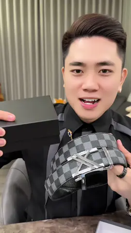 Thắt Lưng Da Nam Kẻ Ca Rô BEKE