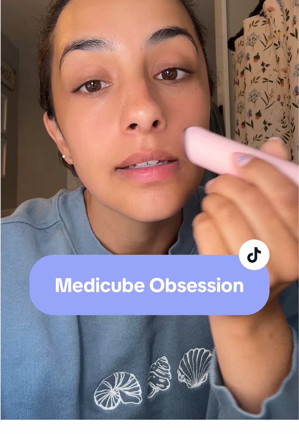 DIY spa facial treatments are now my new favorite hobby until further notice. #medicube #medicubeskincare #skincare #miniboosterpro #tiktokmademebuyit @medicube global 